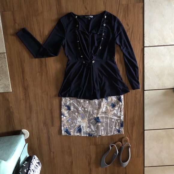 Alfani Petite 10P Career Skirt - Picture 2 of 8